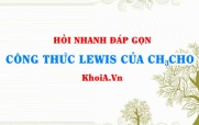 Công thức Lewis của CH3CHO (Acetaldehyde Lewis Structure)
